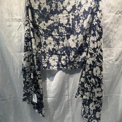 YSL Hibiscus Scarf - New