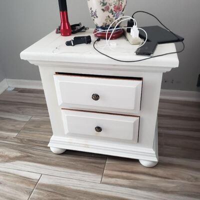 Painted night stand that matches the dresser