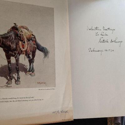 The Western Pony signed by author William Leigh