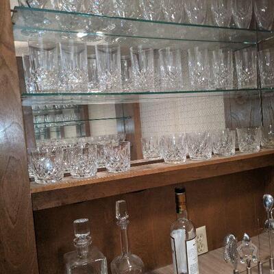 Crystal glass sets