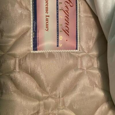 Queen Base & Queen Beautyrest Mattress - 28"H 60"W x 80"D - $125