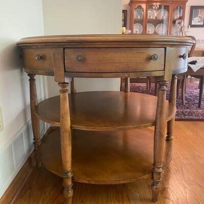 Lexington Southern Living Barrel Table - 37.5"H x 37.5"Dia. - $180