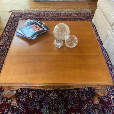 Berne Furniture Heirloom Square Cocktail Table - 18"H x 36"W 36"D - $120