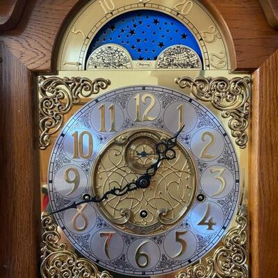 Ridgeway Grandfather Clock - 85"H x 24"W x 14"D - $780