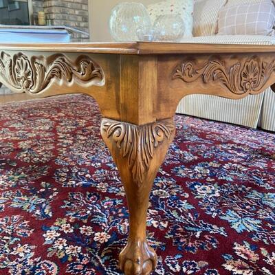 Berne Furniture Heirloom Square Cocktail Table - 18"H x 36"W 36"D - $120