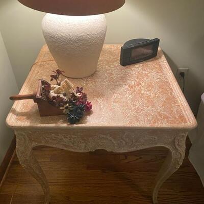 Square Accent Table - 28"H x 28"W x 28"D - $75