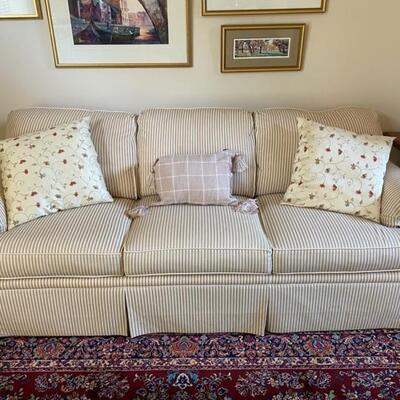 Highland House Designer Queen Sleeper Sofa - 35"H x 84"W x 38"D - $520