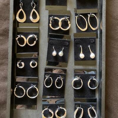 Sterling earrings 
