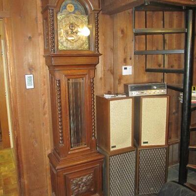 1893 German Grandfather clock - "let's talk clocks!  PRESALE ITEM  $4500