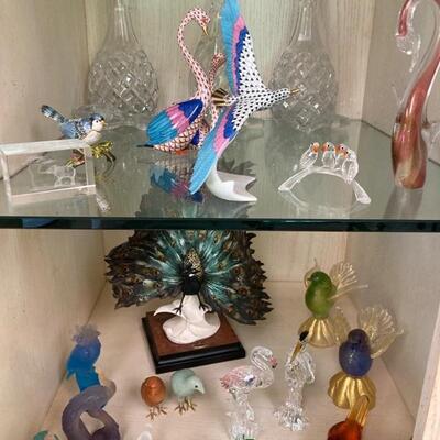 Herend, Swarovski, Daum