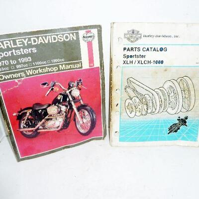 HD older Harley manuals