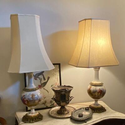 ME6102A: Vintage Procyclin Victorian Lamps
