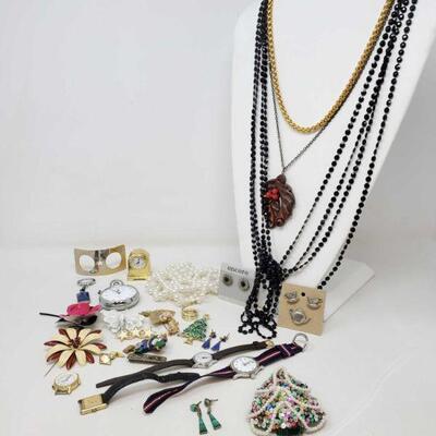 #712 • Costume Jewelry includes pins, beads, watches and more!!!!