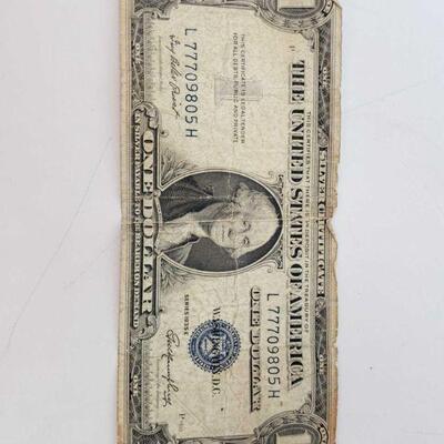 #664 • 1935E 1 Dollar Silver Certificate