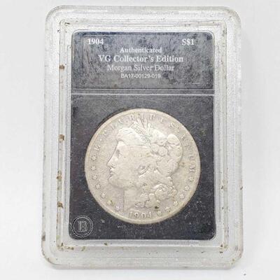 #614 • 1904 Morgan Silver Dollar - Sacramento Mint