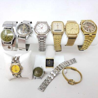 #704 • 8 Watches And Watch Accessories