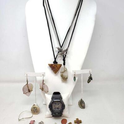 #710 • G-Shock Watch, Earrings, Necklaces, Pendants, And More