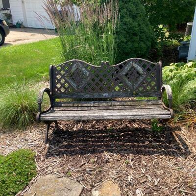 Garden bench
