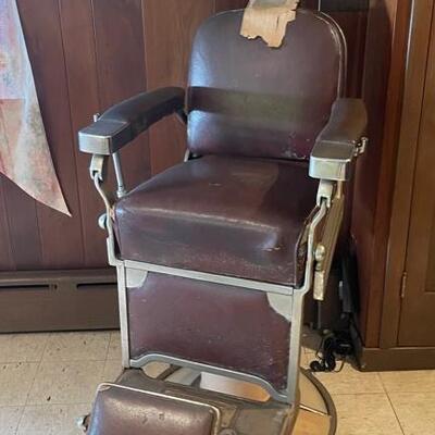 Koch's Barber Chair. Not available at Cortlandt Manor