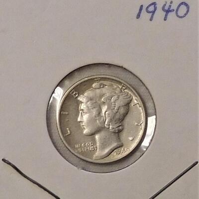 1940 Mercury Dime