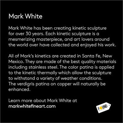 Mark White Kinetic Wind Sculpture
