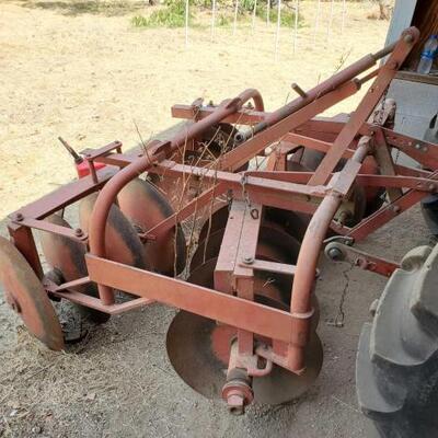 #506 • Dearburn 3 Point Plow And 3 Point Ball Hitch