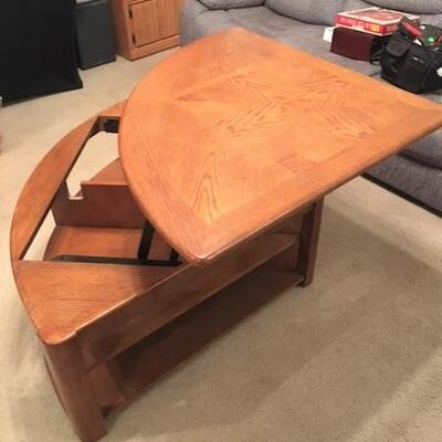 Lift Top Coffee Table - Up Position