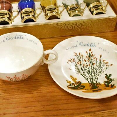 Blakely Cactus Cup and Saucer