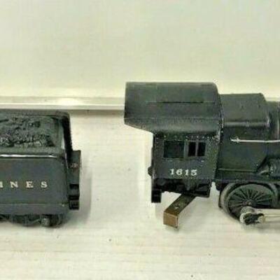 OR8045 VINTAGE LIONEL TRAIN CARS, COAL CART AND ENGINE	https://www.ebay.com/itm/124814876342
