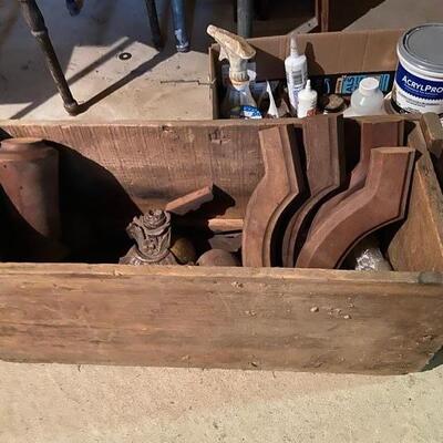Wood carving box