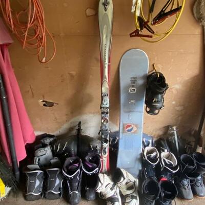 Snowboarding and ski equipment