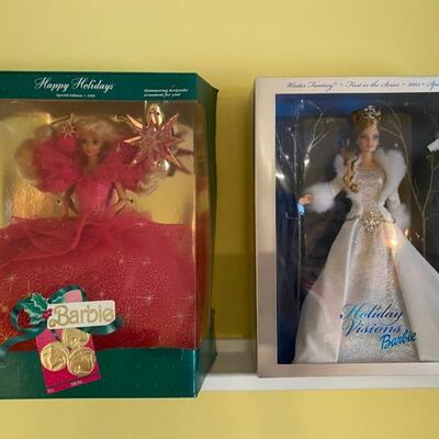 Holiday Barbies