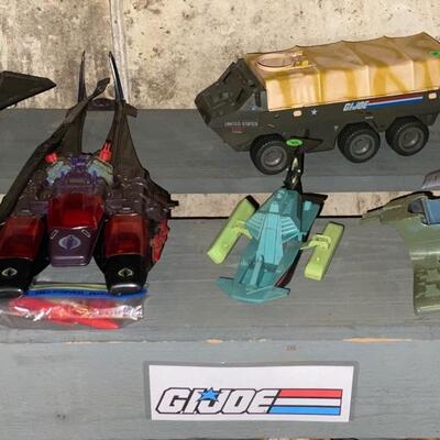 Vintage G.I Joe Vehicles