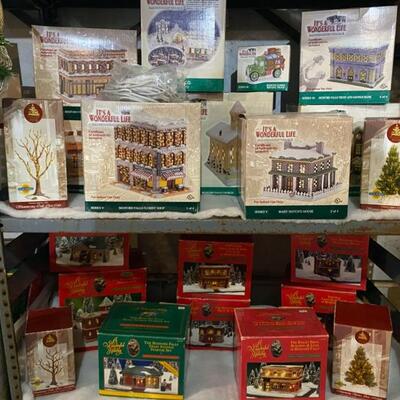 It's A Wonderful Life Illuminated Village Christmas Figures & Accessories
