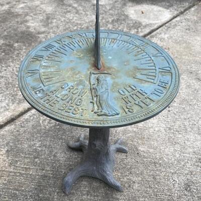 Metal Sun Dial