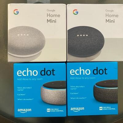 Google Home Mini & Echo Dot