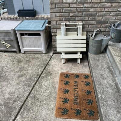 Vintage Watering Cans & Hose Reels