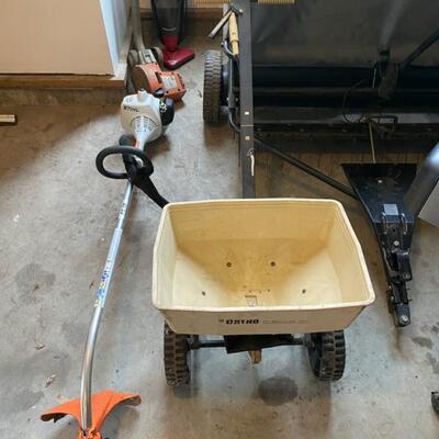 Stihl Weed Eater & Ortho Spreader 