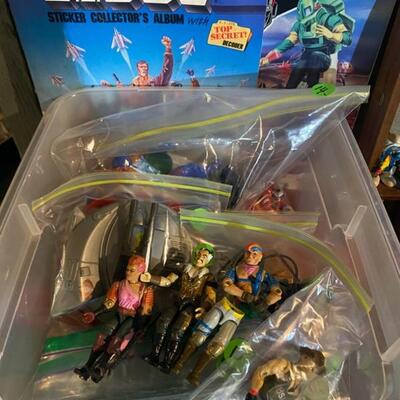 1980's G.I Joe Figures