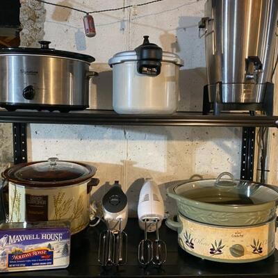 Crockpots & Electric Mixers