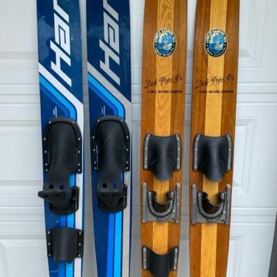 Hart F-15 Skis & Dick Pope Jr Cypress Gardens Skis 