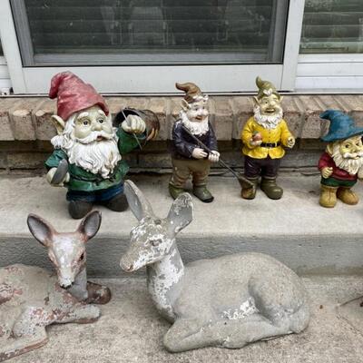 Gnomes & Concrete Deer