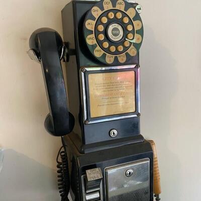 Vintage Public Telephone  