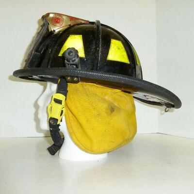 Lowell fire helmet