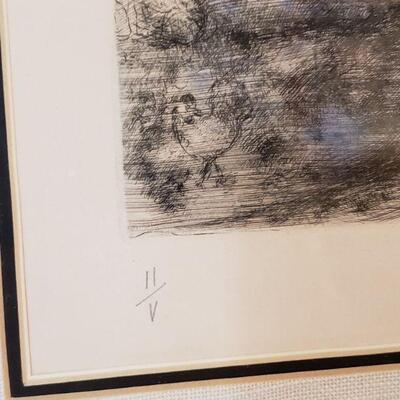 MARC CHAGALL hand-signed & numbered.