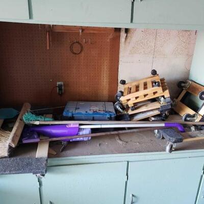 #1080 • Dollies, Brooms, Swiffer, and Craft Box