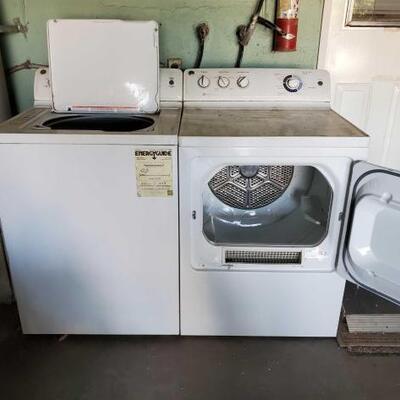 #1002 • General Electric Washer And Dryer