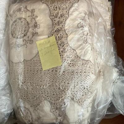 Lace tablecloths