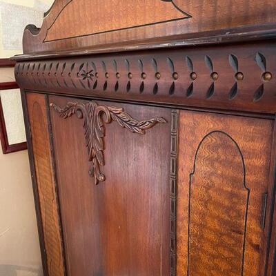 Antique Wardrobe Cabinet