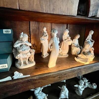 Several Lladro figurines